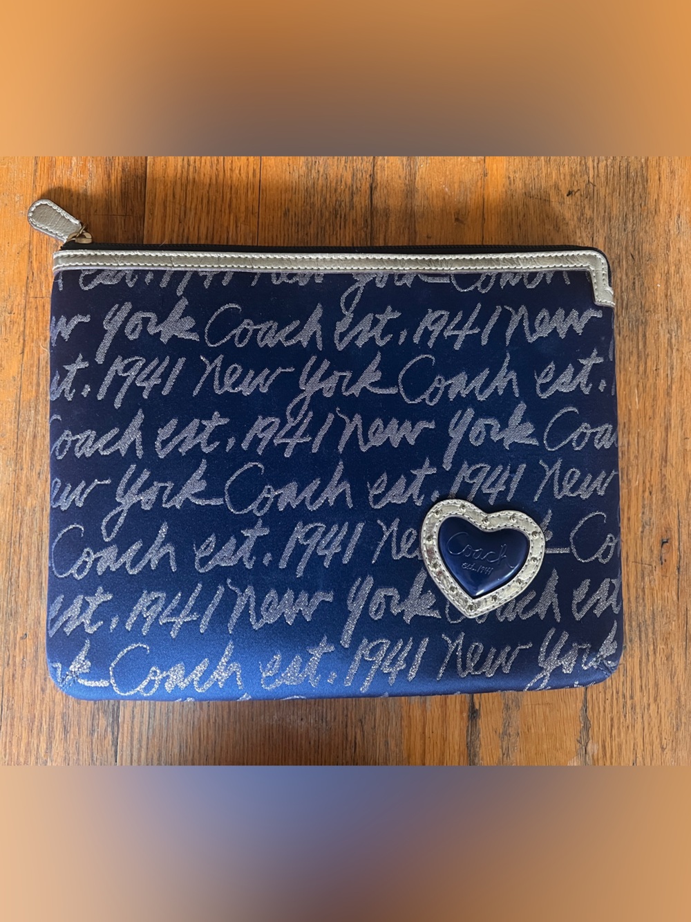 Coach Zipper Pouch